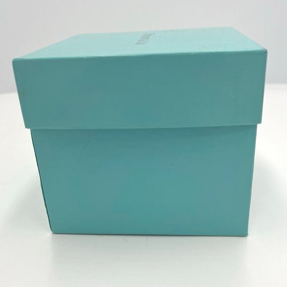 Tiffany & Co Blue Gift Box with Lid EMPTY Decorative Storage 5”x4.75”x5.25” - Picture 6 of 12